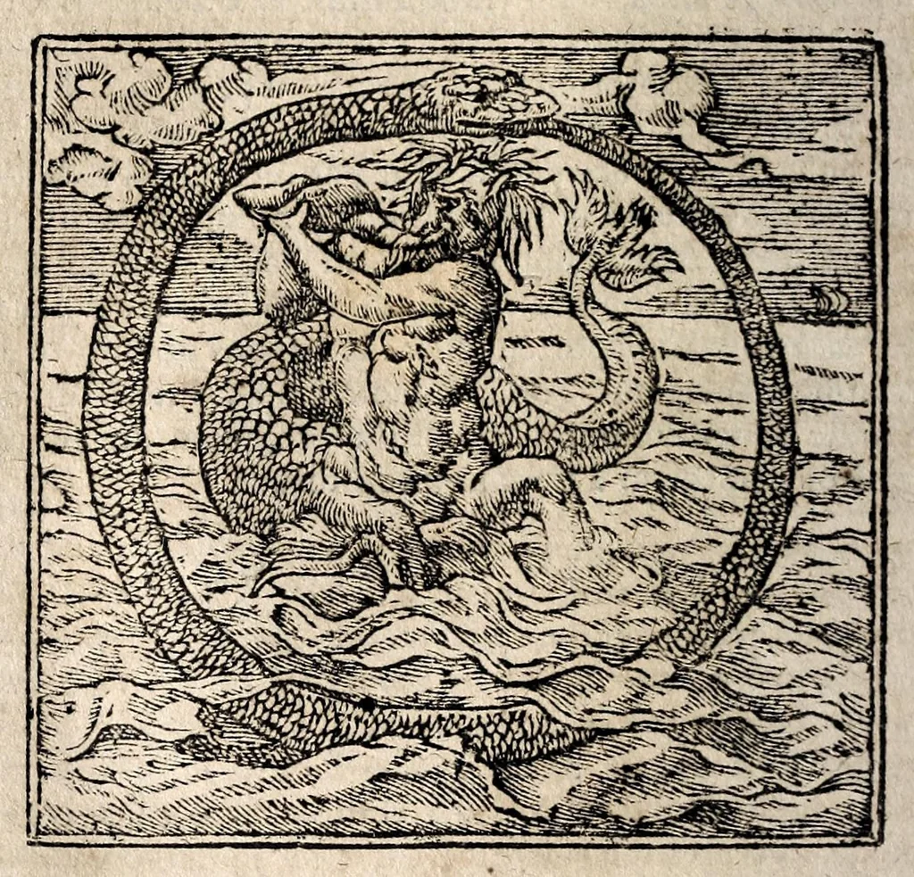 An illustration from Andreae Alciati v.c. Emblemata, 1600, leaf 520