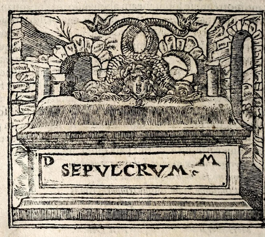 An illustration from Andreae Alciati v.c. Emblemata, 1600, leaf 592