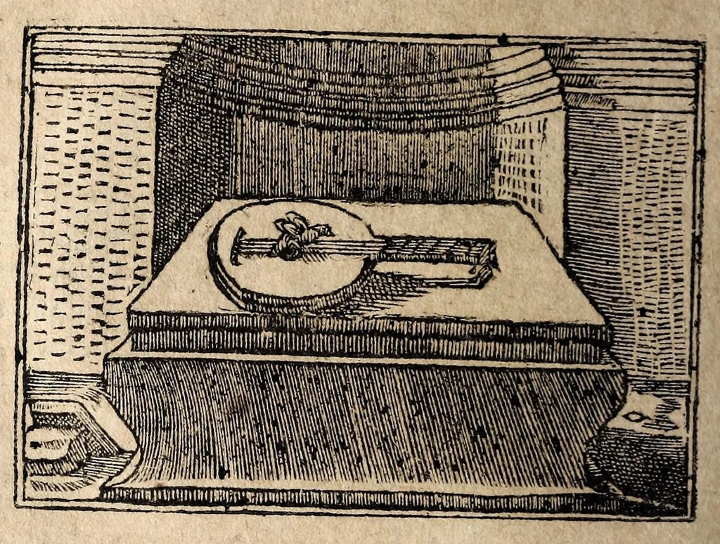 An illustration from Andreae Alciati v.c. Emblemata, 1600, leaf 680