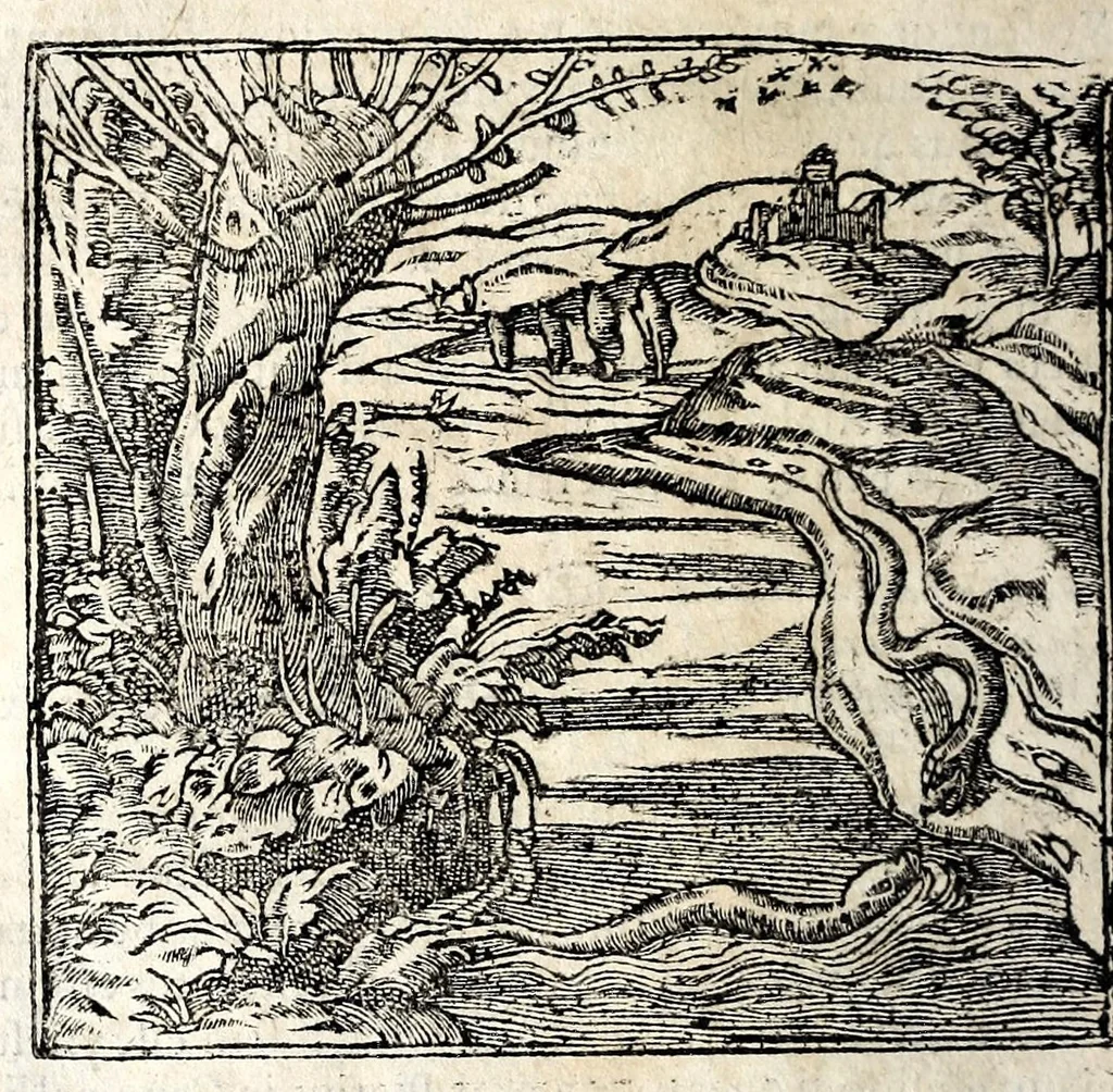 An illustration from Andreae Alciati v.c. Emblemata, 1600, leaf 704