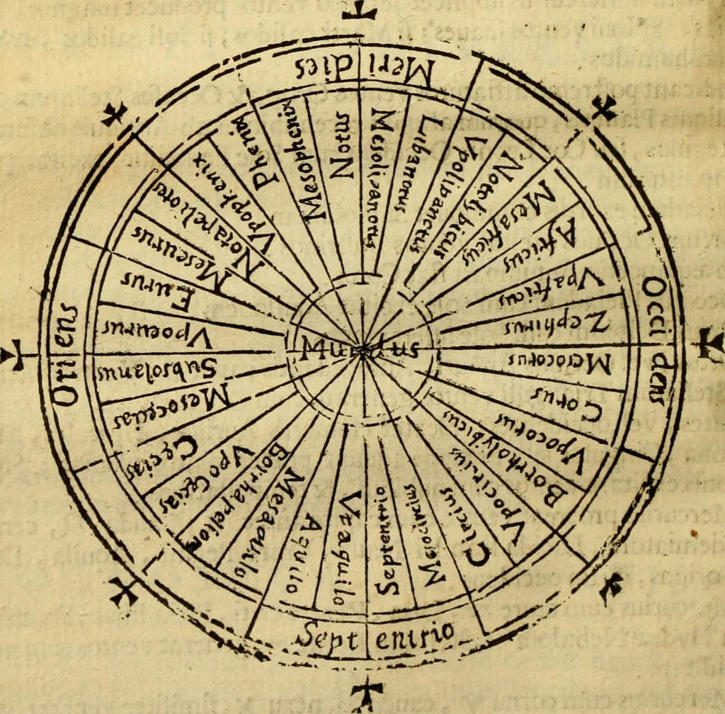 An illustration from Andreae Argoli ... Ephemerides annorum L iuxta Tychonis hypotheses : et accuratè e coelo deductas observationes, ab anno 1630 ad annum 1680, 1638, leaf 101