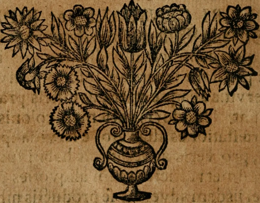 An illustration from Andreae Christophori Róseneri Tractatus juridicus de libris mercatorum von denen Handels-Büchern. In qvo perutilis haec tam seriem causarum dilucidè traditur, ac collegiorum juridicorum responsis illustratur, cum summariis rerumq; ac verborum indice, 1694, leaf 271