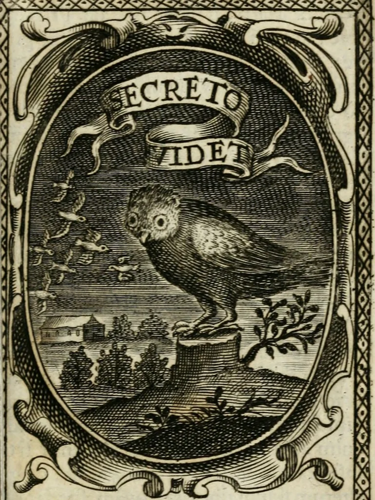 An illustration from Andreae Maximiliani Fredro castellani Leopoliensis, Scriptorum seu togae & belli notationum fragmenta : accesserunt Peristromata regum symbolis expressa, 1660, leaf 340