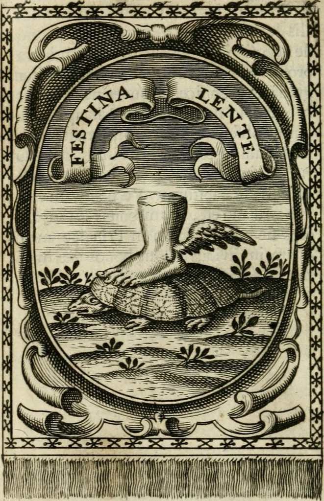 An illustration from Andreae Maximiliani Fredro castellani Leopoliensis, Scriptorum seu togae & belli notationum fragmenta : accesserunt Peristromata regum symbolis expressa, 1660, leaf 379