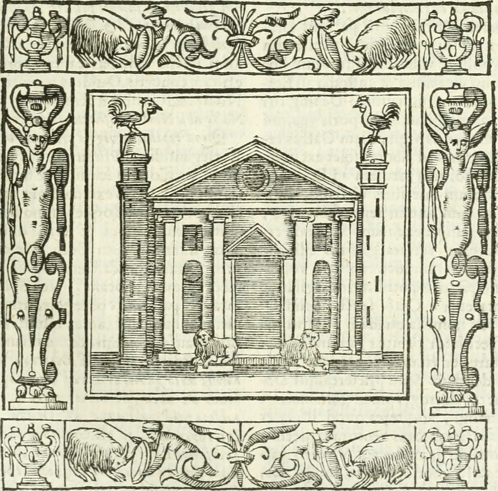 An illustration from Andreæ Alciati emblemata cvm commentariis Clavdii Minois...: & notis Lavrentii Pignorii Patavini : nouissima hac editione in continuam vnius commentarij seriem congestis, in certas quasdam quasi classes dispositis, & plusquam dimidia parte auctis, 1621, leaf 168