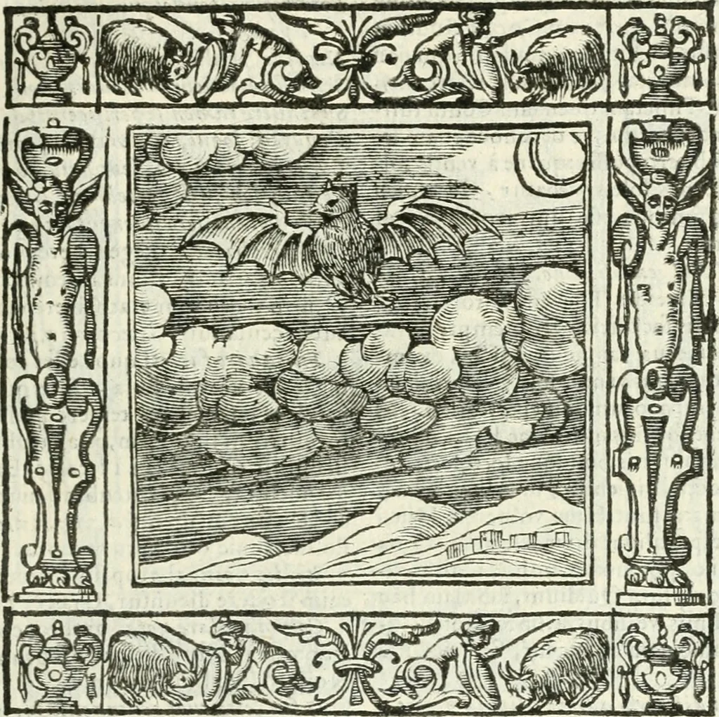 An illustration from Andreæ Alciati emblemata cvm commentariis Clavdii Minois...: & notis Lavrentii Pignorii Patavini : nouissima hac editione in continuam vnius commentarij seriem congestis, in certas quasdam quasi classes dispositis, & plusquam dimidia parte auctis, 1621, leaf 362