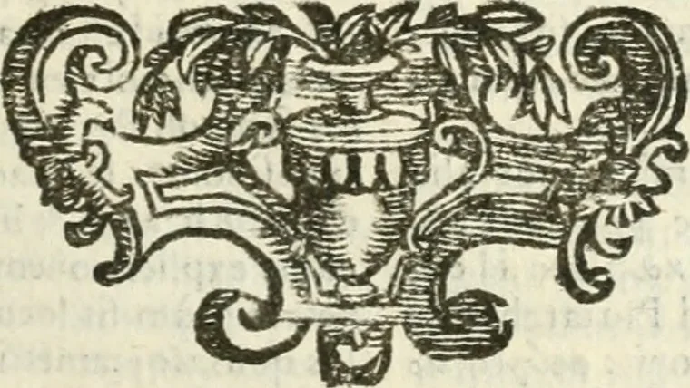 An illustration from Andreæ Alciati emblemata cvm commentariis Clavdii Minois...: & notis Lavrentii Pignorii Patavini : nouissima hac editione in continuam vnius commentarij seriem congestis, in certas quasdam quasi classes dispositis, & plusquam dimidia parte auctis, 1621, leaf 442