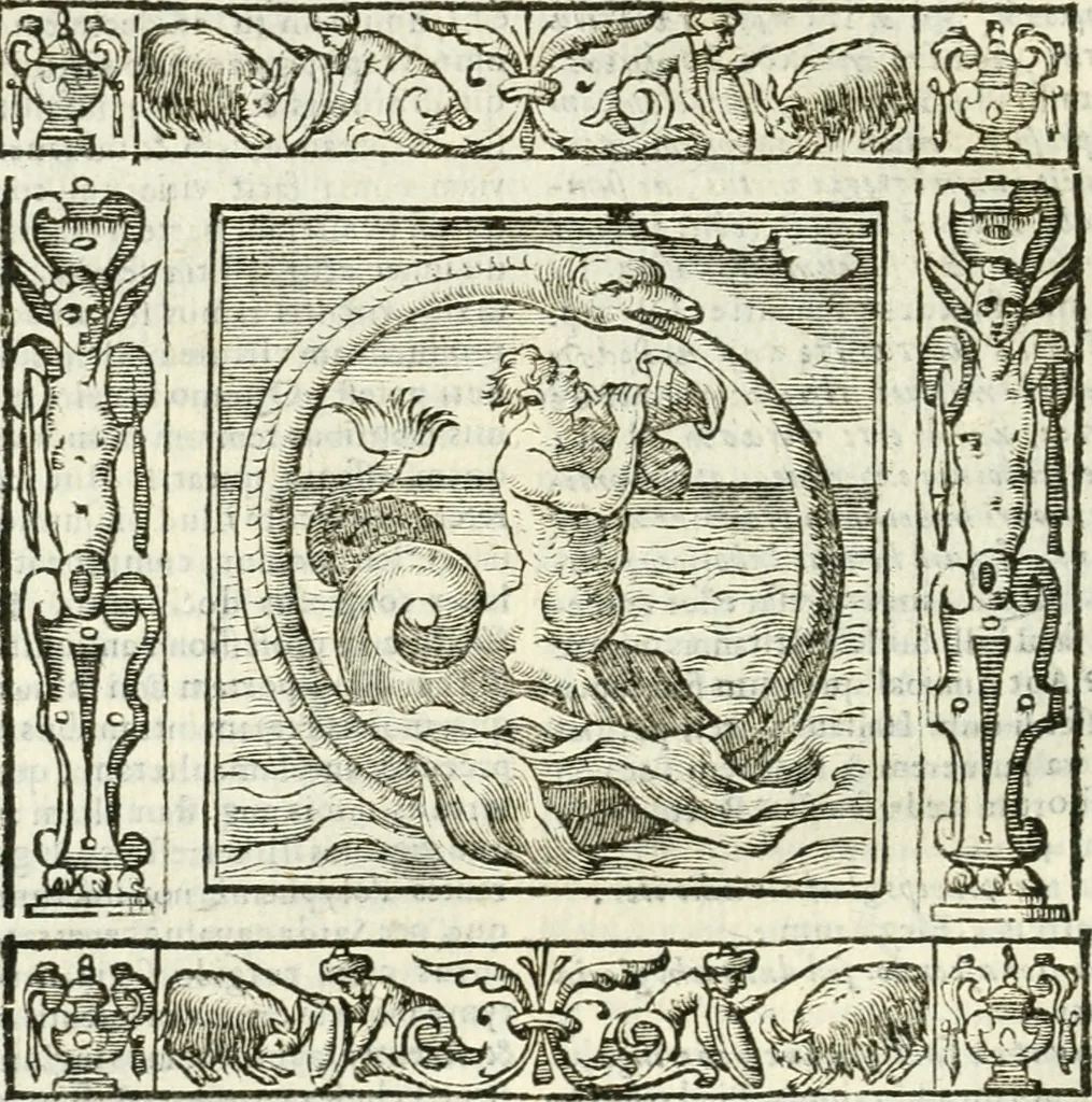 An illustration from Andreæ Alciati emblemata cvm commentariis Clavdii Minois...: & notis Lavrentii Pignorii Patavini : nouissima hac editione in continuam vnius commentarij seriem congestis, in certas quasdam quasi classes dispositis, & plusquam dimidia parte auctis, 1621, leaf 651