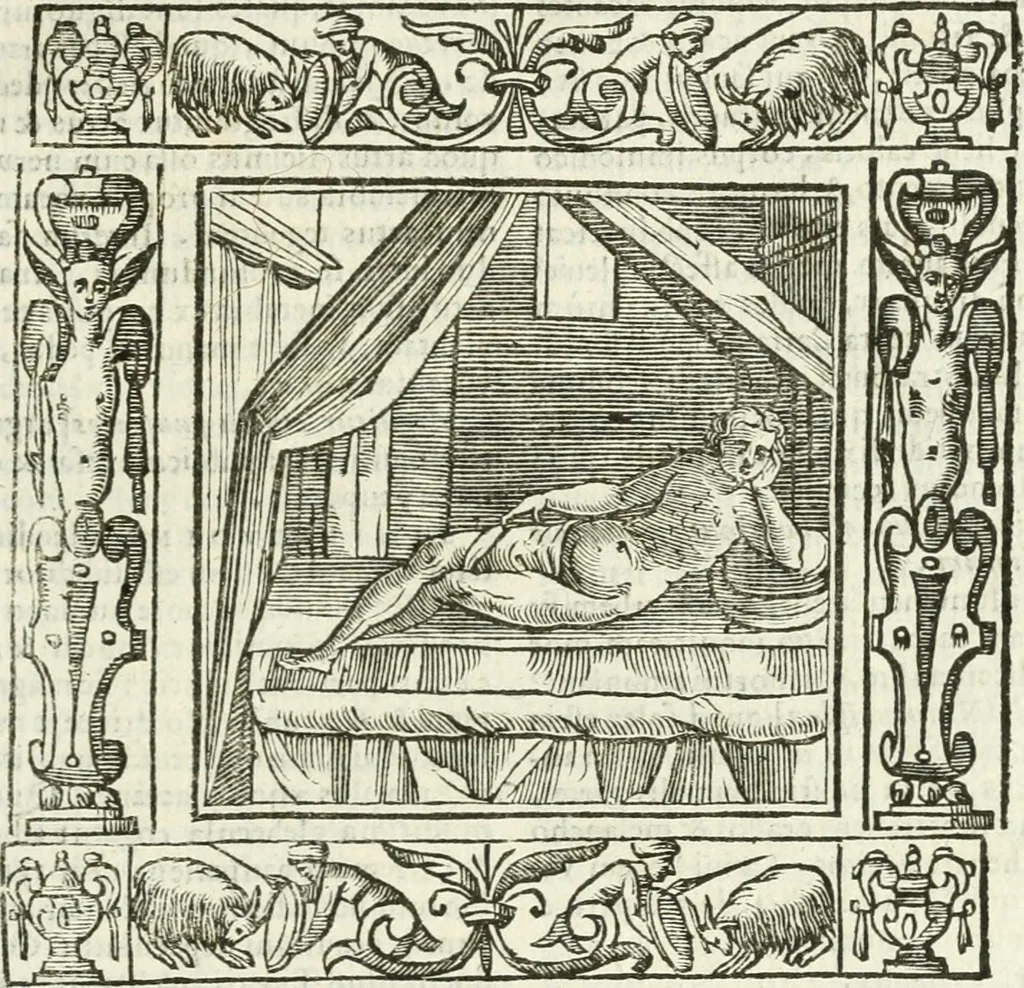 An illustration from Andreæ Alciati emblemata cvm commentariis Clavdii Minois...: & notis Lavrentii Pignorii Patavini : nouissima hac editione in continuam vnius commentarij seriem congestis, in certas quasdam quasi classes dispositis, & plusquam dimidia parte auctis, 1621, leaf 710