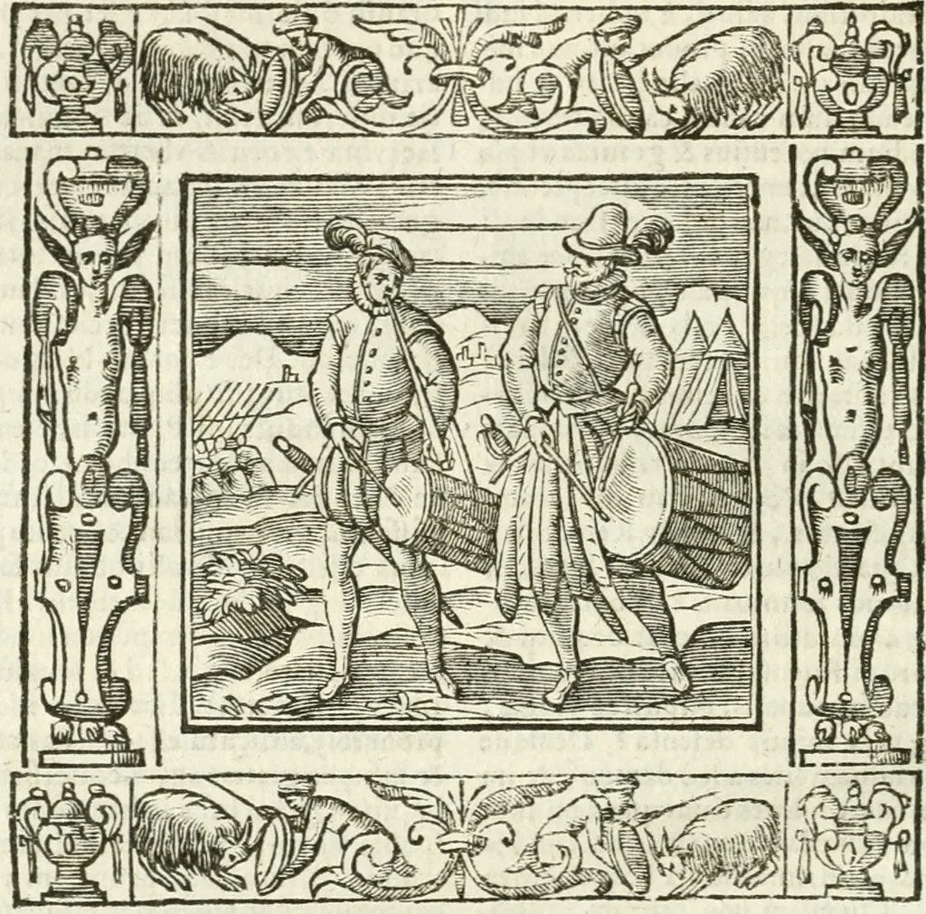 An illustration from Andreæ Alciati emblemata cvm commentariis Clavdii Minois...: & notis Lavrentii Pignorii Patavini : nouissima hac editione in continuam vnius commentarij seriem congestis, in certas quasdam quasi classes dispositis, & plusquam dimidia parte auctis, 1621, leaf 797