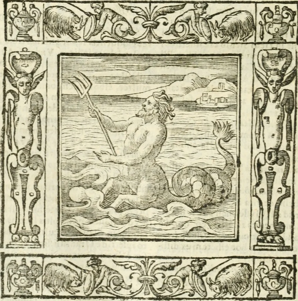 An illustration from Andreæ Alciati emblemata cvm commentariis Clavdii Minois...: & notis Lavrentii Pignorii Patavini : nouissima hac editione in continuam vnius commentarij seriem congestis, in certas quasdam quasi classes dispositis, & plusquam dimidia parte auctis, 1621, leaf 843