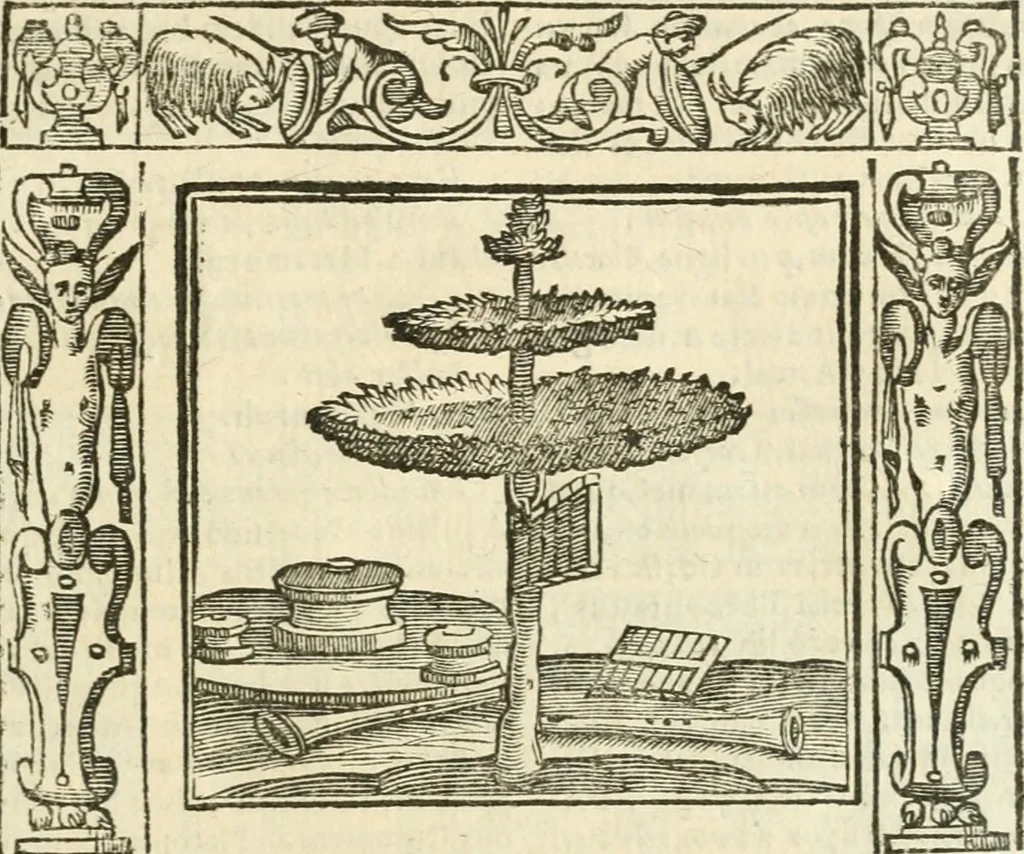 An illustration from Andreæ Alciati emblemata cvm commentariis Clavdii Minois...: & notis Lavrentii Pignorii Patavini : nouissima hac editione in continuam vnius commentarij seriem congestis, in certas quasdam quasi classes dispositis, & plusquam dimidia parte auctis, 1621, leaf 956