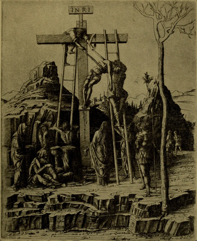 An illustration from Andrea Mantegna and the Italian pre-Raphaelite engravers, 1911, leaf 104