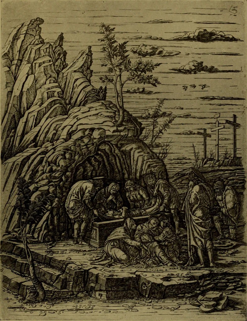 An illustration from Andrea Mantegna and the Italian pre-Raphaelite engravers, 1911, leaf 106