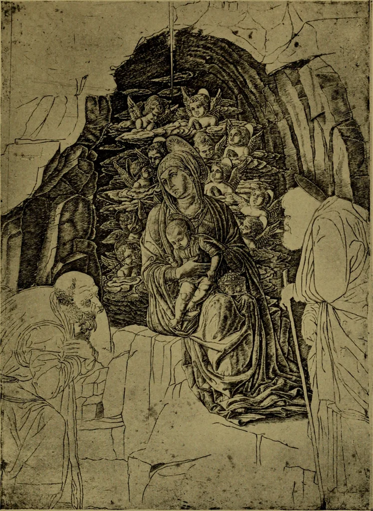 An illustration from Andrea Mantegna and the Italian pre-Raphaelite engravers, 1911, leaf 108