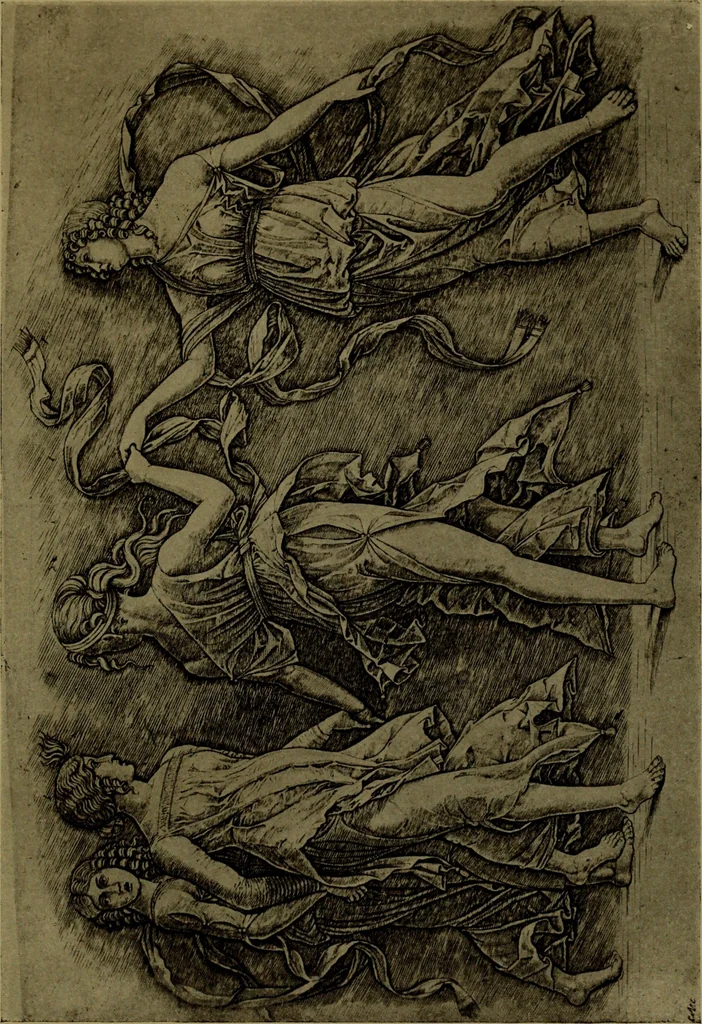 An illustration from Andrea Mantegna and the Italian pre-Raphaelite engravers, 1911, leaf 110