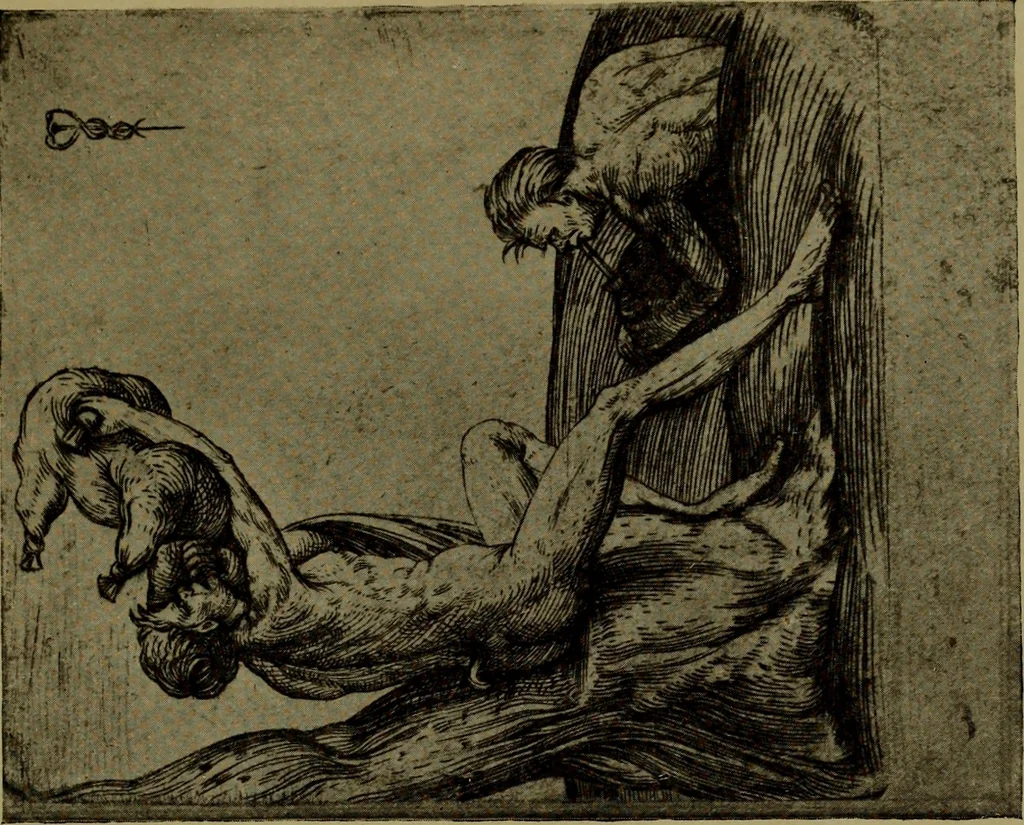 An illustration from Andrea Mantegna and the Italian pre-Raphaelite engravers, 1911, leaf 126