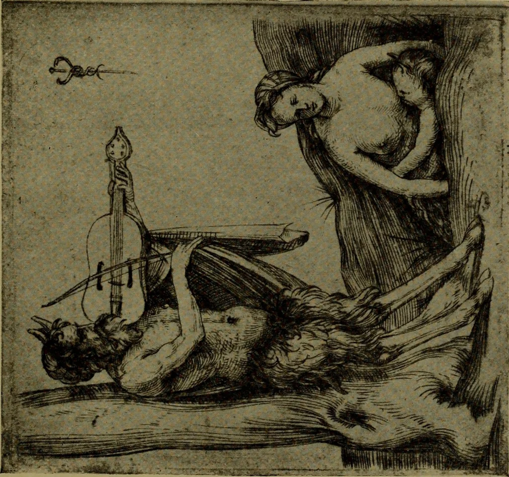 An illustration from Andrea Mantegna and the Italian pre-Raphaelite engravers, 1911, leaf 126
