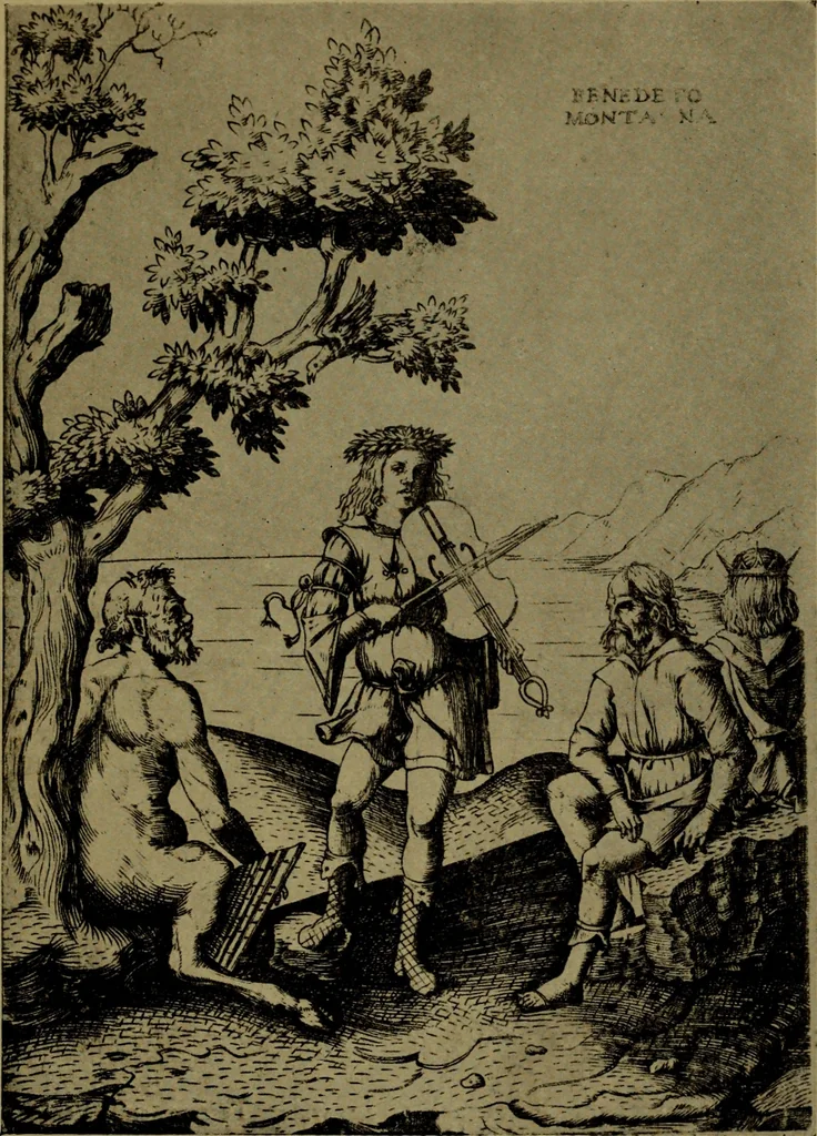 An illustration from Andrea Mantegna and the Italian pre-Raphaelite engravers, 1911, leaf 132