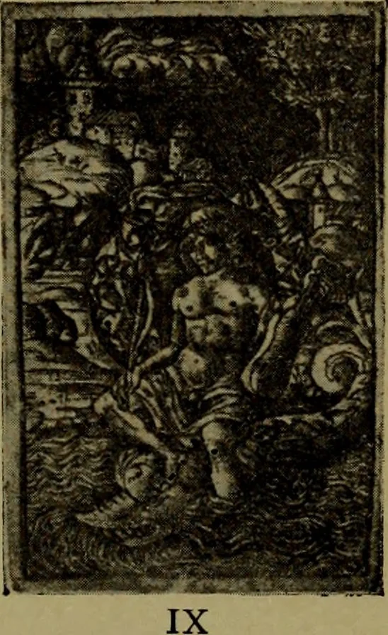 An illustration from Andrea Mantegna and the Italian pre-Raphaelite engravers, 1911, leaf 22