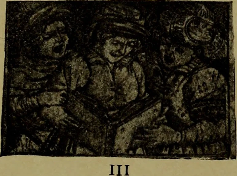 An illustration from Andrea Mantegna and the Italian pre-Raphaelite engravers, 1911, leaf 22