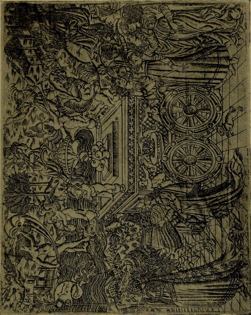 An illustration from Andrea Mantegna and the Italian pre-Raphaelite engravers, 1911, leaf 26