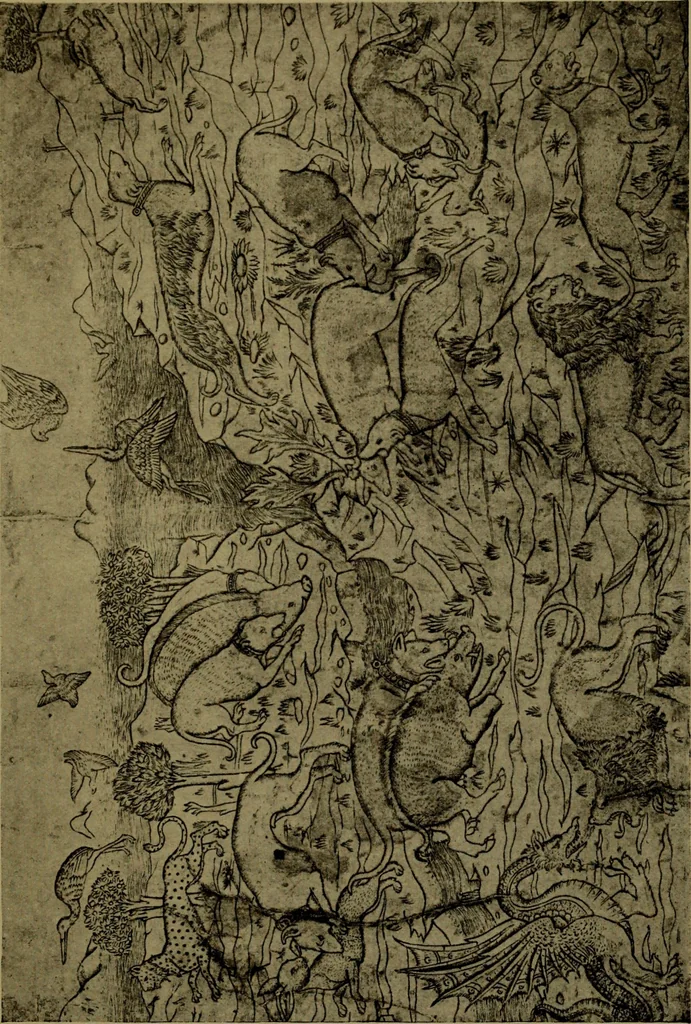 An illustration from Andrea Mantegna and the Italian pre-Raphaelite engravers, 1911, leaf 38