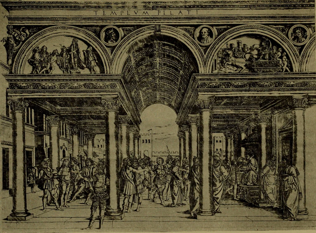 An illustration from Andrea Mantegna and the Italian pre-Raphaelite engravers, 1911, leaf 42