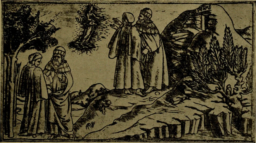 An illustration from Andrea Mantegna and the Italian pre-Raphaelite engravers, 1911, leaf 54