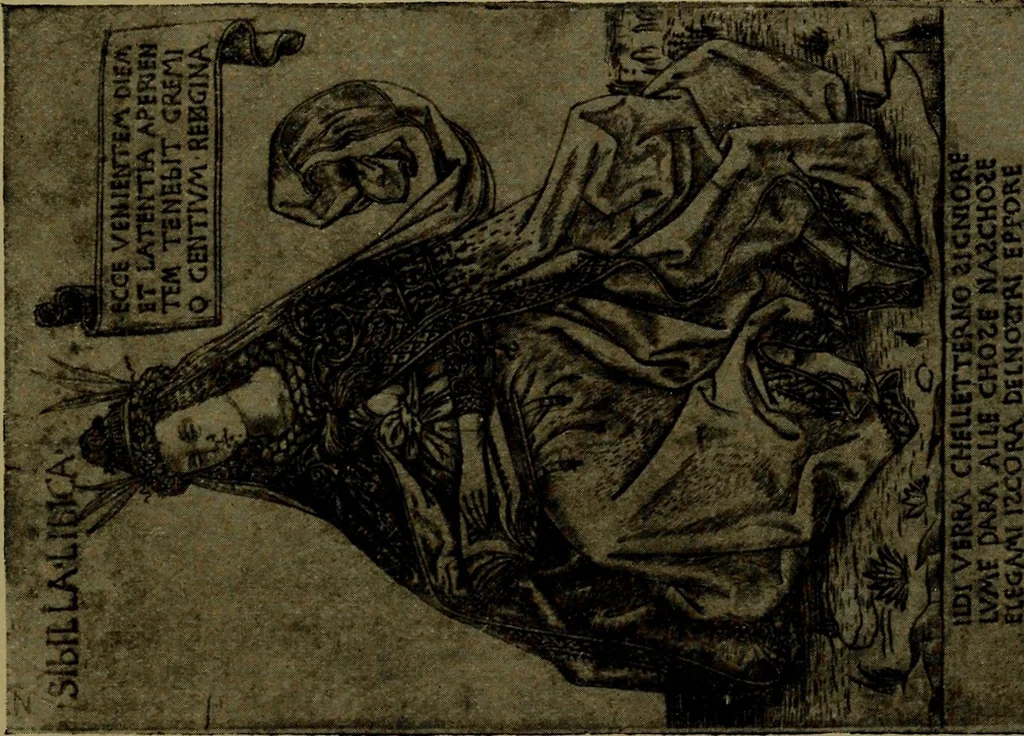 An illustration from Andrea Mantegna and the Italian pre-Raphaelite engravers, 1911, leaf 70