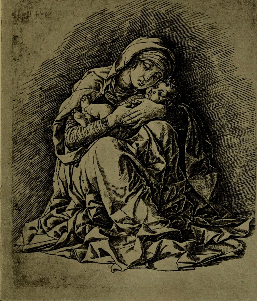 An illustration from Andrea Mantegna and the Italian pre-Raphaelite engravers, 1911, leaf 82