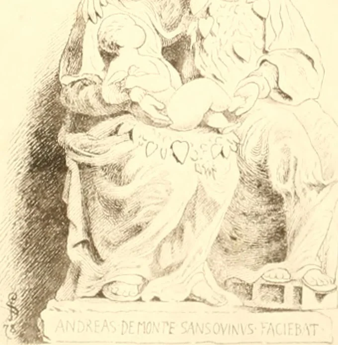 An illustration from Andrea Sansovino und seine Schule; für Künstler und Kunstfreunde, 1881, leaf 38