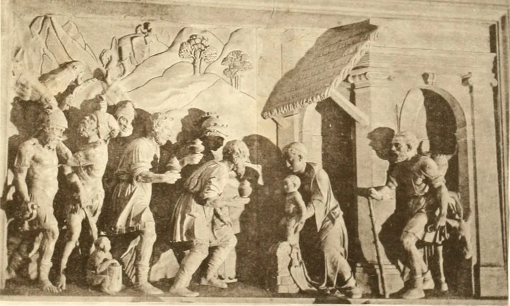 An illustration from Andrea Sansovino und seine Schule; für Künstler und Kunstfreunde, 1881, leaf 46