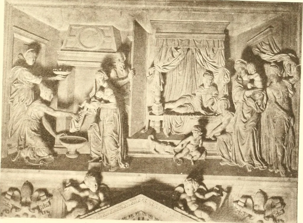 An illustration from Andrea Sansovino und seine Schule; für Künstler und Kunstfreunde, 1881, leaf 50