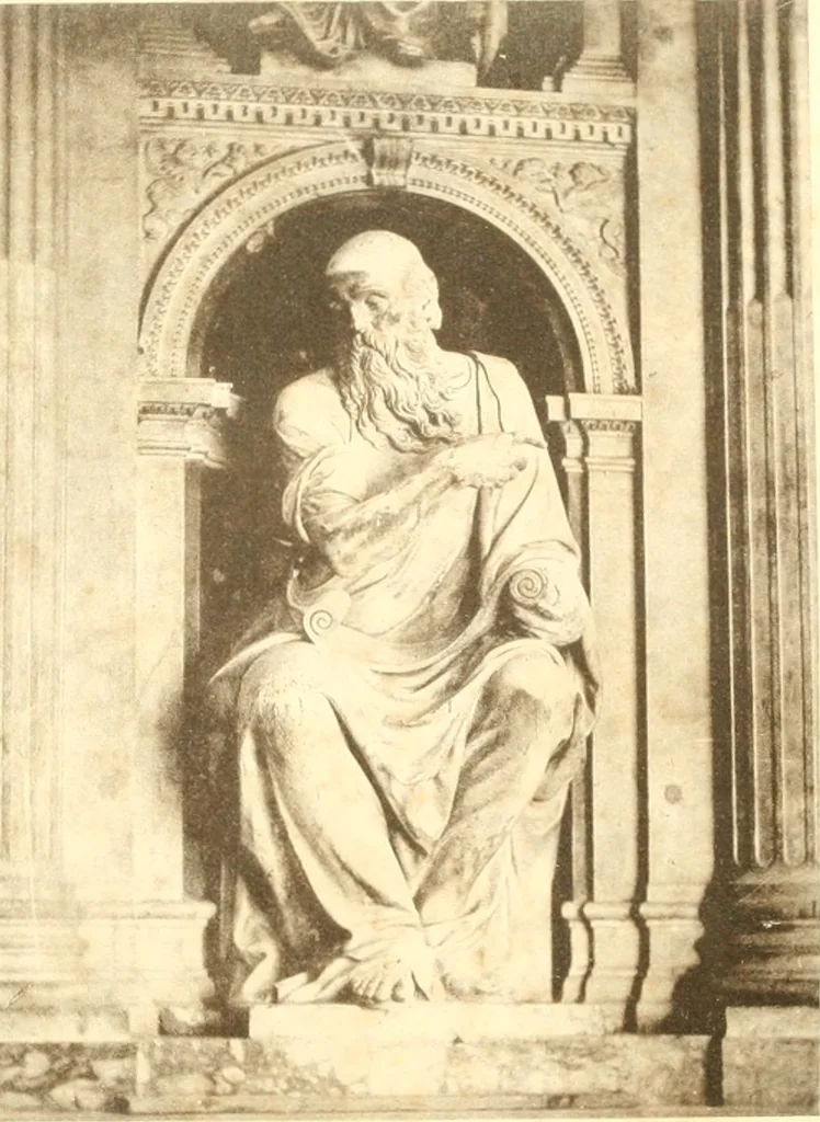 An illustration from Andrea Sansovino und seine Schule; für Künstler und Kunstfreunde, 1881, leaf 55