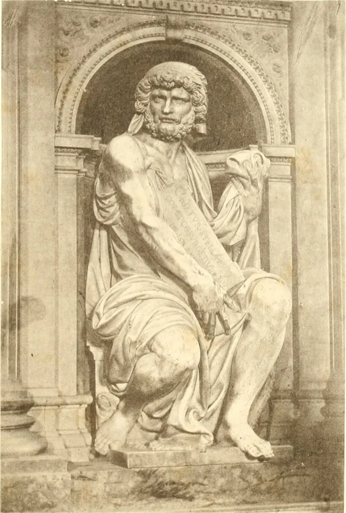 An illustration from Andrea Sansovino und seine Schule; für Künstler und Kunstfreunde, 1881, leaf 60