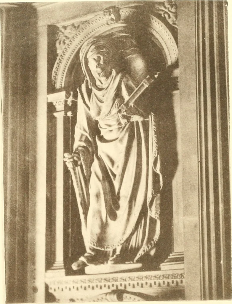 An illustration from Andrea Sansovino und seine Schule; für Künstler und Kunstfreunde, 1881, leaf 63