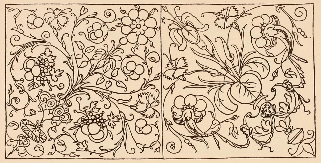 An illustration from Andreas Bretschneider's neues Modelbuch 1619, 1892, leaf 23