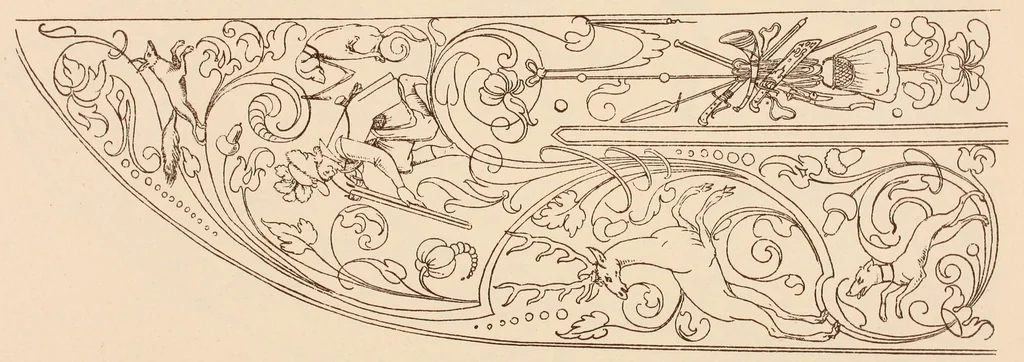 An illustration from Andreas Bretschneider's neues Modelbuch 1619, 1892, leaf 43