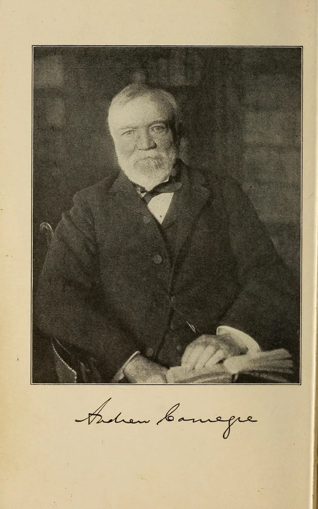 An illustration from Andrew Carnegie's own story for boys and girls, 1920, leaf 6