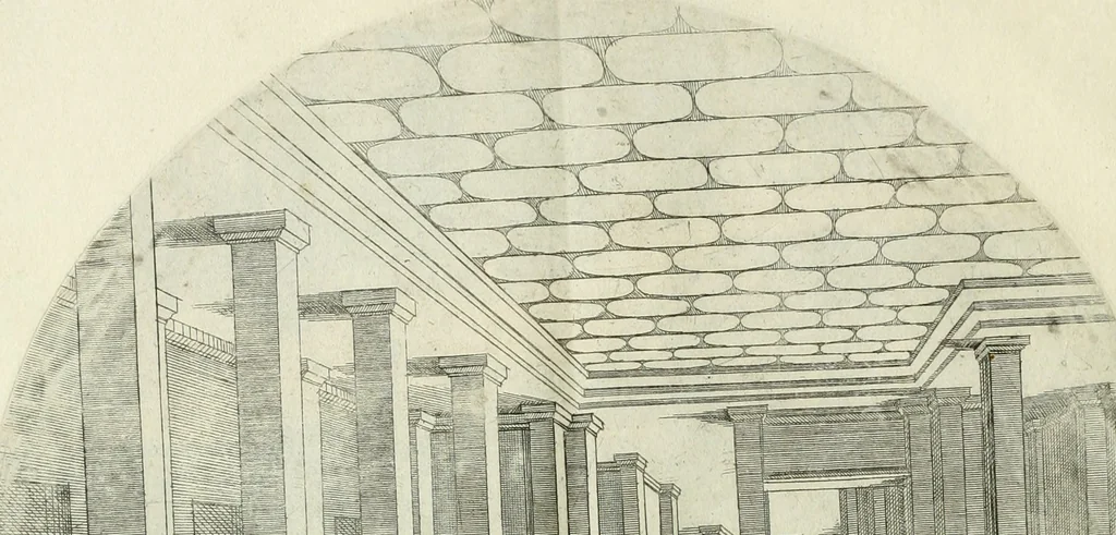 An illustration from Iacobvs Androvetivs dv Cerceav : lectoribvs S. veteri consvetvdine institvtoqve nostro novos ... labores excipienti, visvm fvit hos opvs ... edere ... Continet ... Optices, qvam perspectivam nominant viginti figuras .., 1551, leaf 60