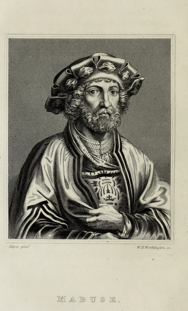 An illustration from Anecdotes of painting in England : with some account of the principal artists, and incidental notes on other arts, 1826, leaf 123