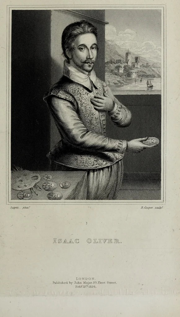 An illustration from Anecdotes of painting in England : with some account of the principal artists, and incidental notes on other arts, 1826, leaf 348