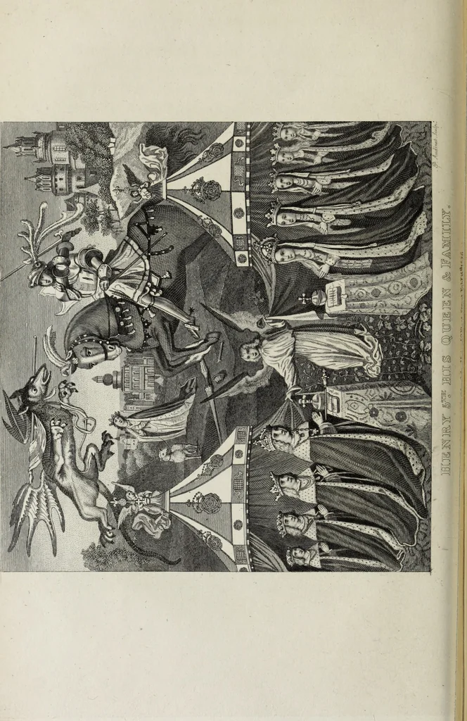 An illustration from Anecdotes of painting in England : with some account of the principal artists, and incidental notes on other arts, 1826, leaf 91