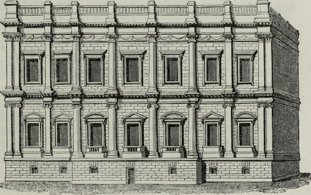 An illustration from Anecdotes of painting in England : with some account of the principal artists, and incidental notes on other arts, 1826, leaf 410