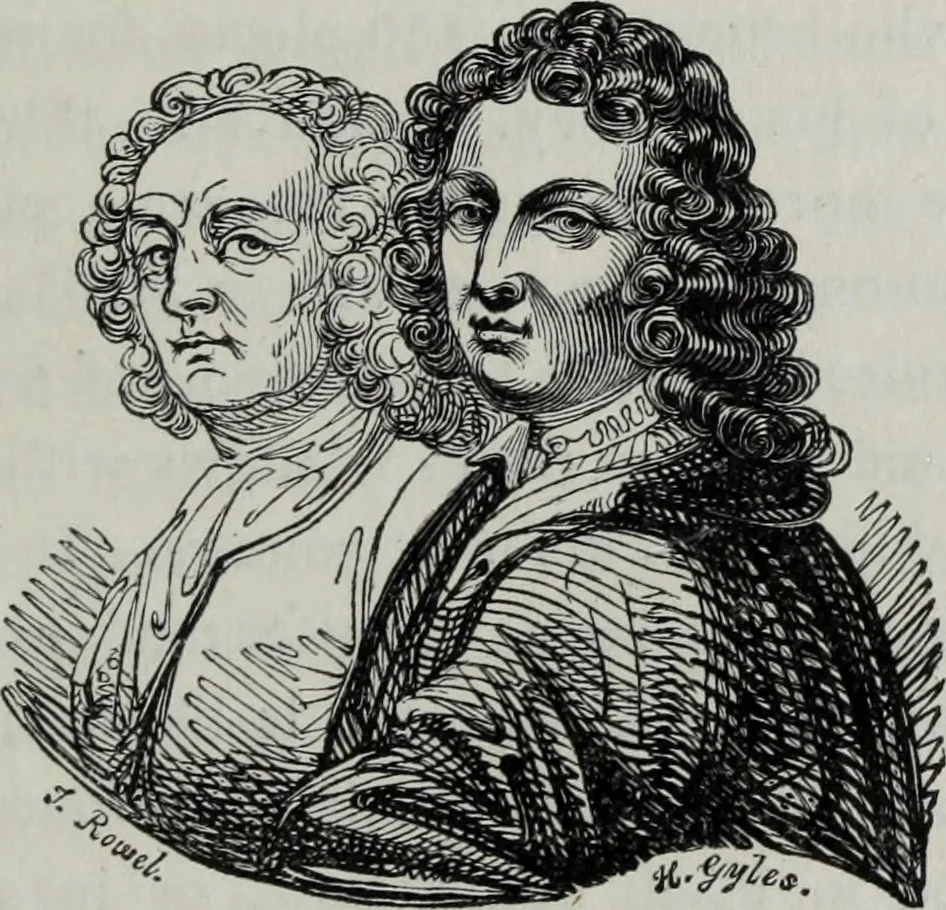 An illustration from Anecdotes of painting in England : with some account of the principal artists, and incidental notes on other arts, 1826, leaf 62
