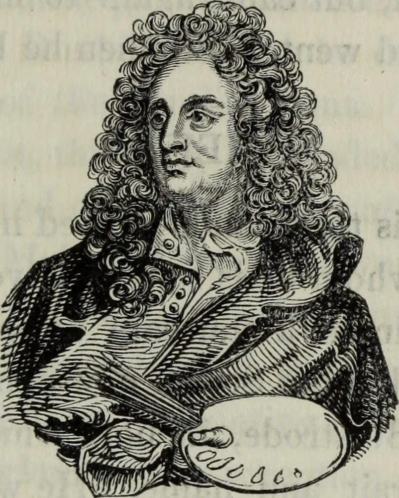 An illustration from Anecdotes of painting in England : with some account of the principal artists, and incidental notes on other arts, 1826, leaf 234