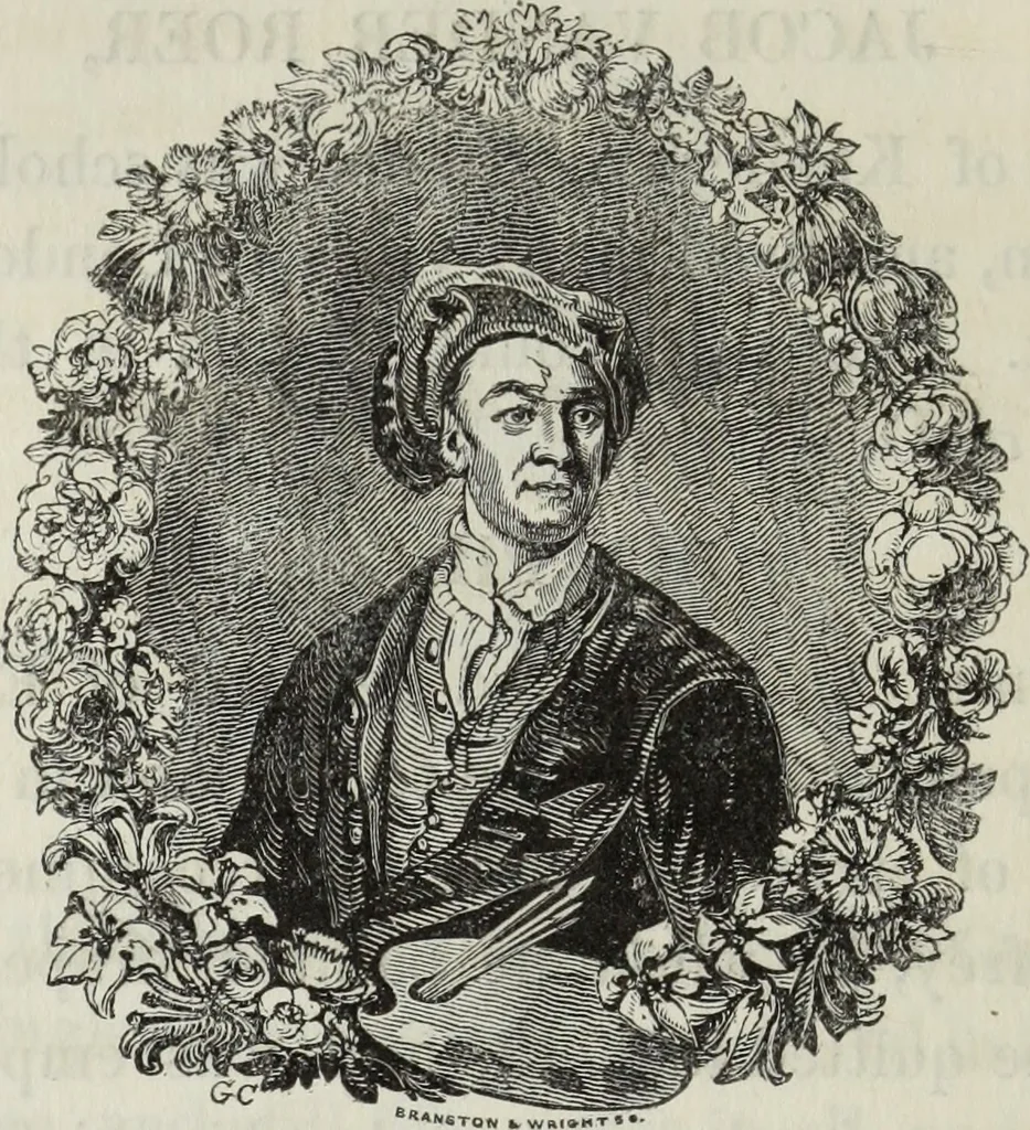 An illustration from Anecdotes of painting in England : with some account of the principal artists, and incidental notes on other arts, 1826, leaf 277