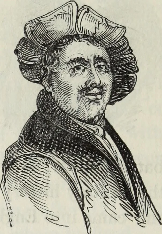 An illustration from Anecdotes of painting in England : with some account of the principal artists, and incidental notes on other arts, 1826, leaf 293