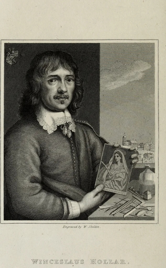 An illustration from Anecdotes of painting in England : with some account of the principal artists, and incidental notes on other arts, 1826, leaf 117